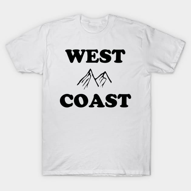 west coast T-Shirt by shortstoriesgallery